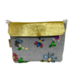 Flower Garden Carpet Clutch