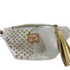 Silver Fanny-Bag With Studs - Image 4