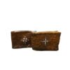 Camel Straw Clutch