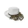 Women White & Black Hat “Black out” - Image 2