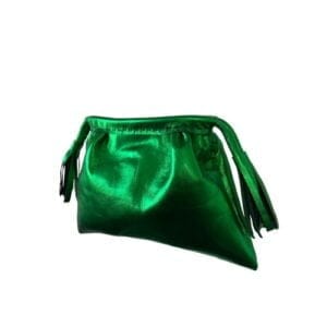 Bottega Metallic Clutch