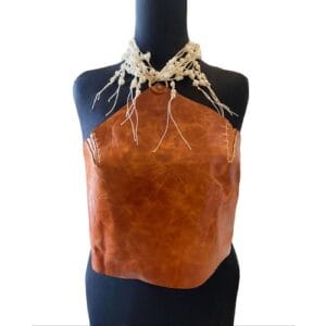 Statement Leather Accessories and Clothing
