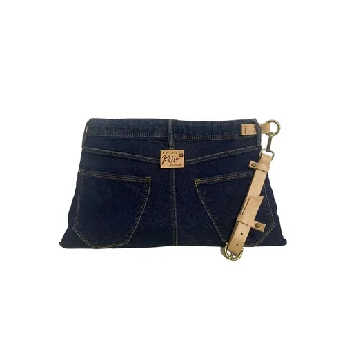 Blue denim clutch - Image 7