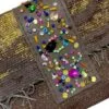 Brown Gold Luminous Clutch - Image 3