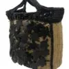 Leaves Burlap Bag - Image 4