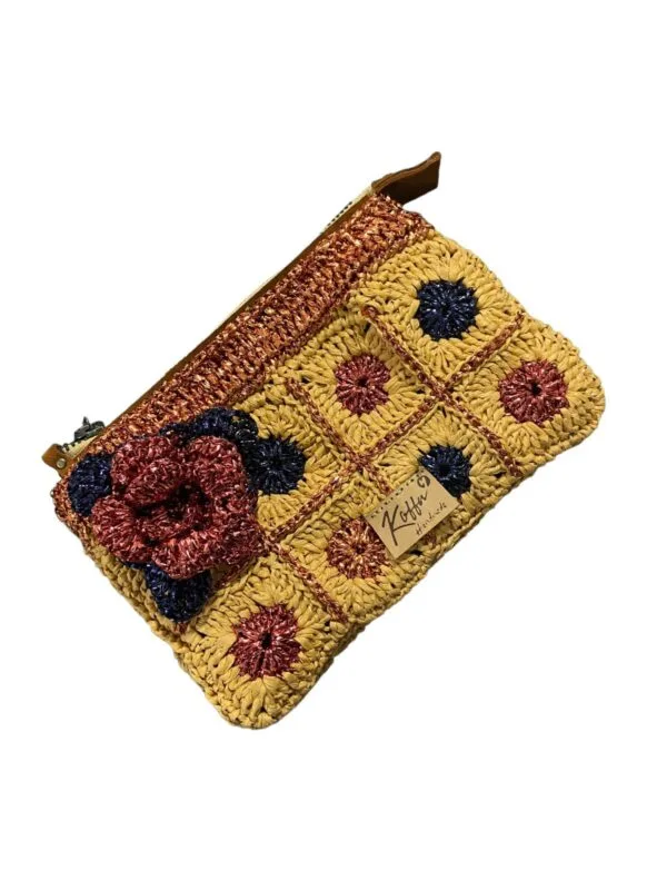 Florabella Raffia Clutch - Image 2
