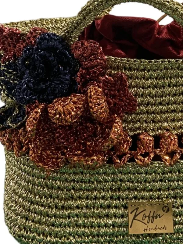 Florabella Raffia Bag - Image 5