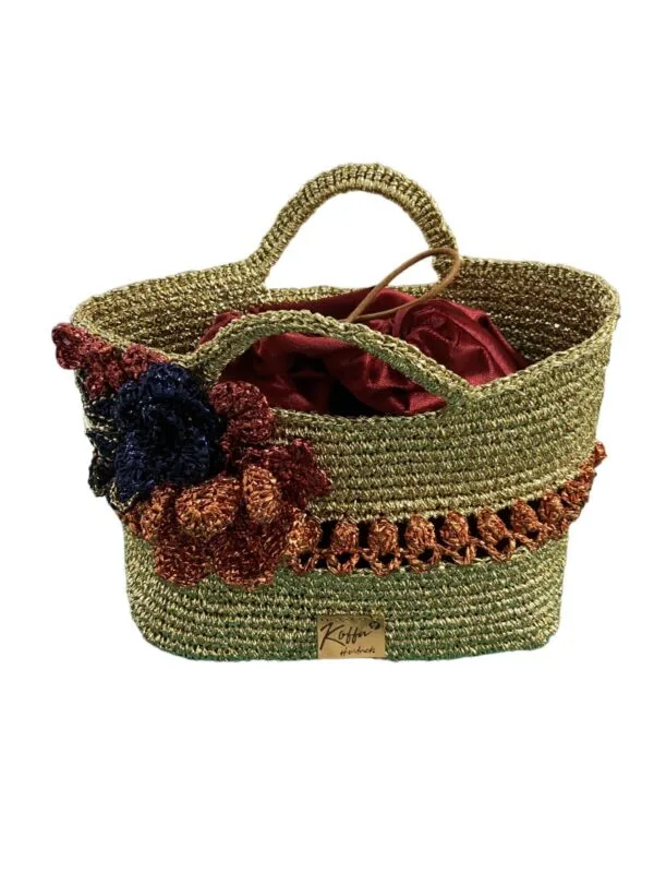Florabella Raffia Bag - Image 4