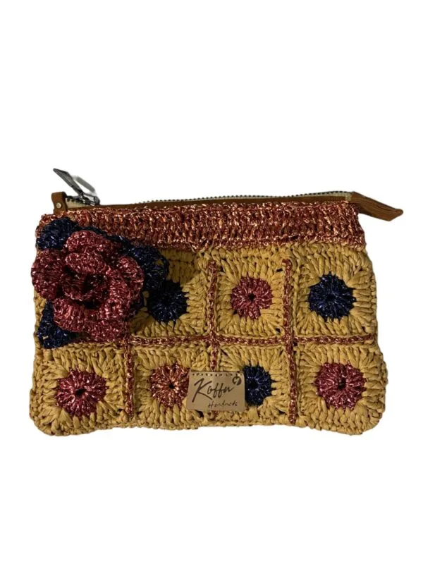 Florabella Raffia Clutch