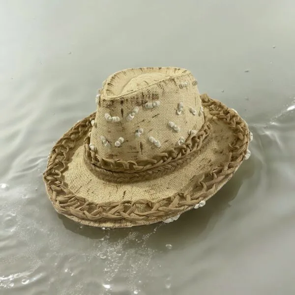 Distressed Cowgirl Hat - Image 3
