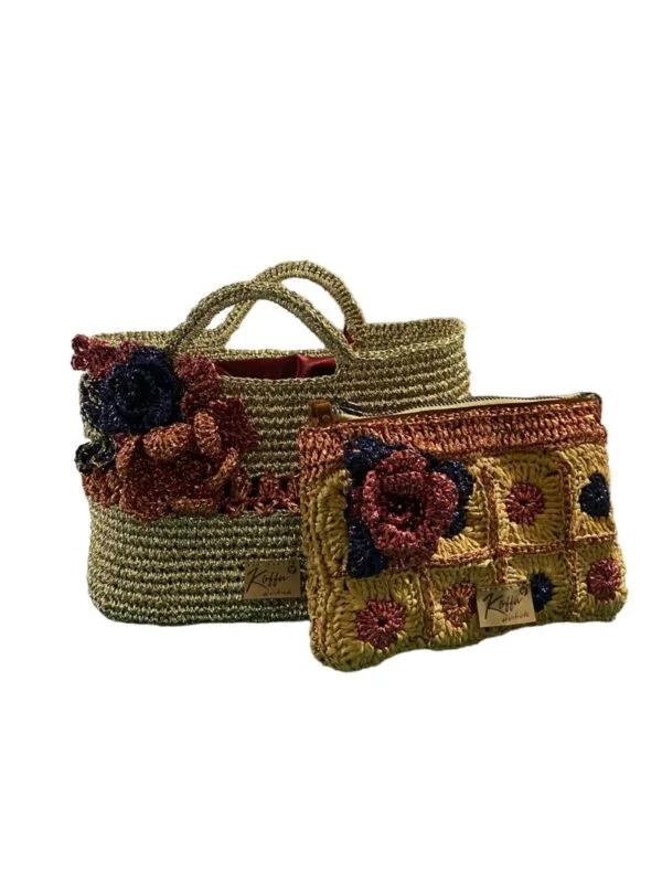 Florabella Raffia Bag - Image 6