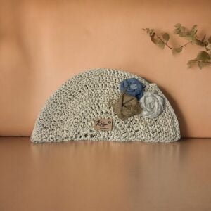 The Crochet Half-Moon Clutch