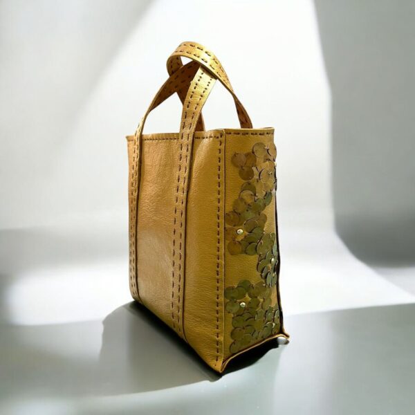 Gold Tote Bag