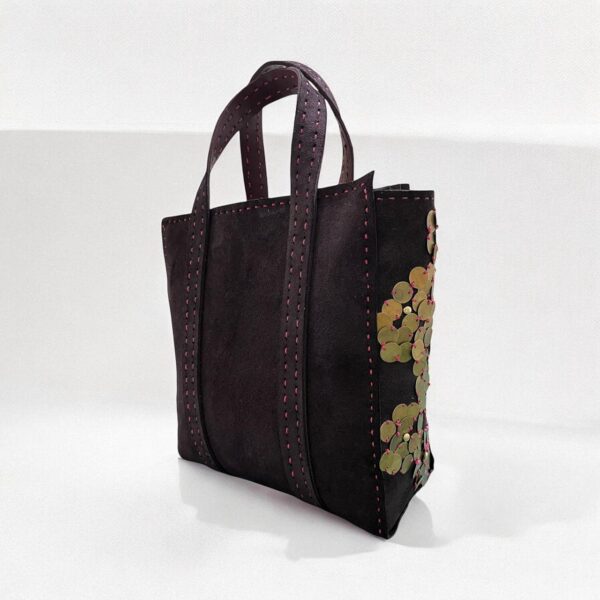 Dark Violet Tote Bag - Image 3