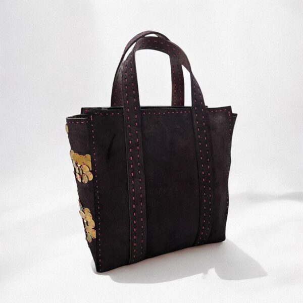 Dark Violet Tote Bag - Image 2