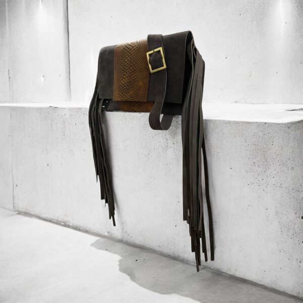 Fringe Croc Bag - Image 2