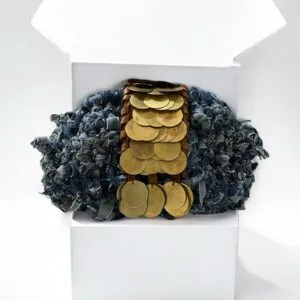 Golden Rhythm Clutch