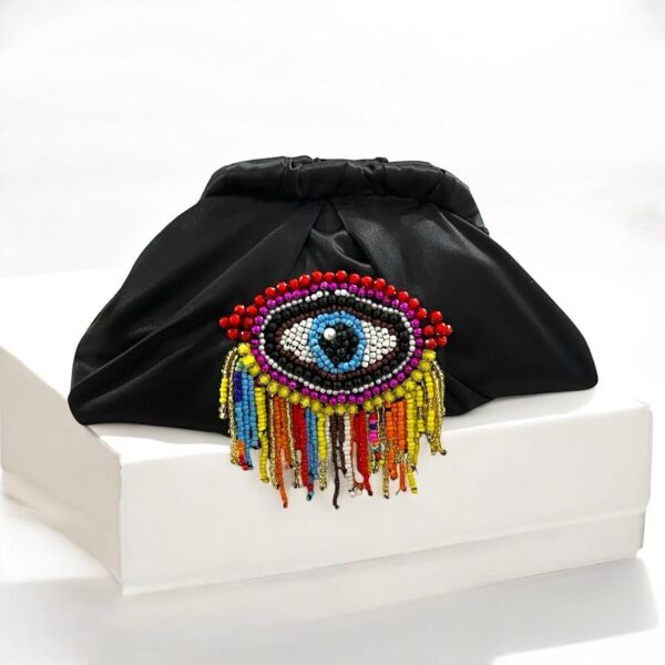 Satin Gaze Clutch