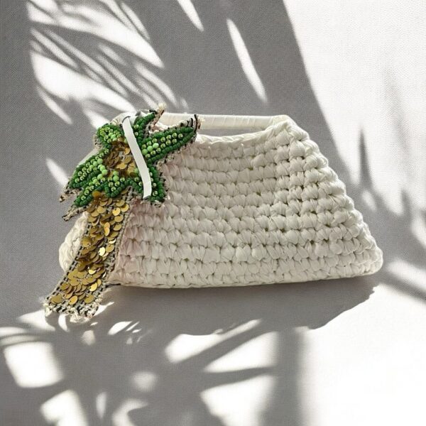 Palm Breeze Crochet Bag - Image 2