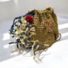 Flip Flop Vibes Raffia Pouch - Image 6