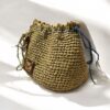 Flip Flop Vibes Raffia Pouch - Image 5