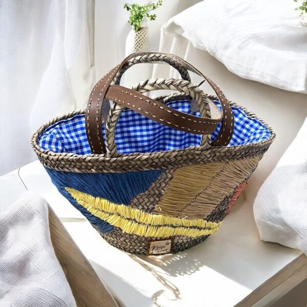 Desert Bloom Straw Tote - Image 4