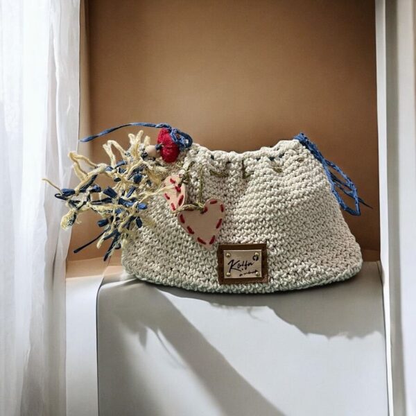 Heart & Fringe Boho Clutch