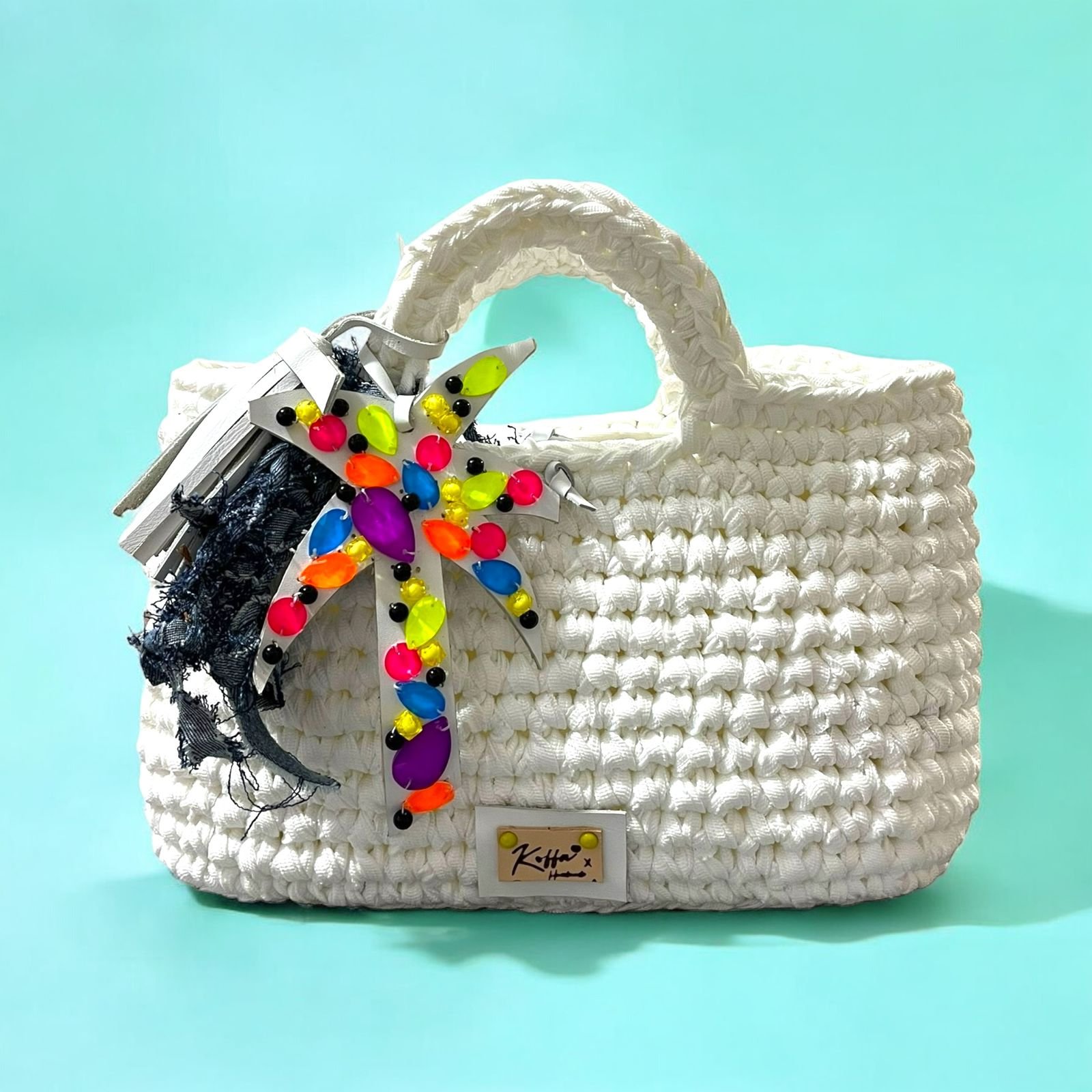 Vibrant Crochet Bag