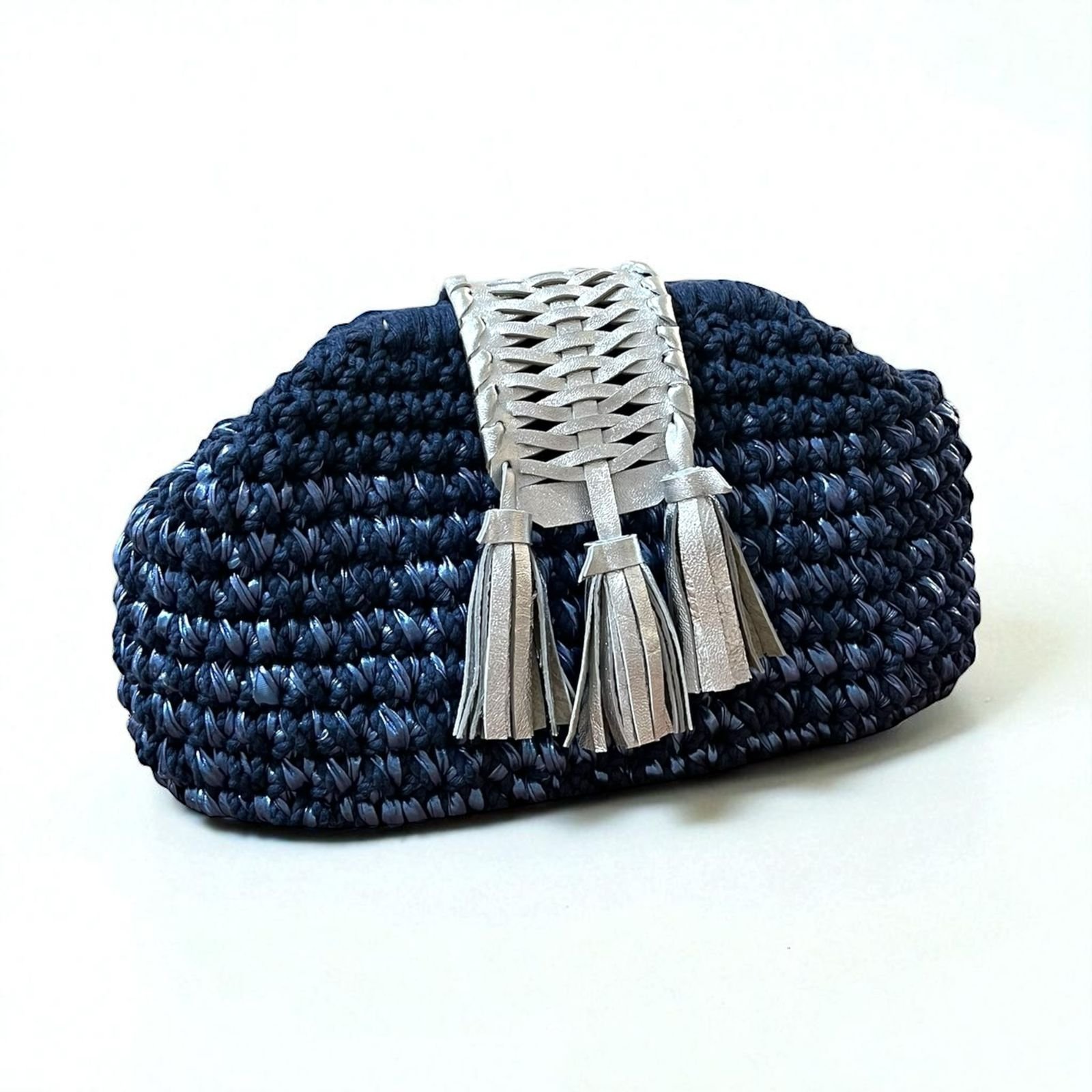 Midnight Tassel Clutch - Image 2